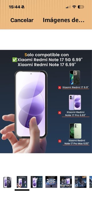Funda para Redmi Note 17