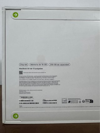 PRECINTADO MacBook Air M4 256GB