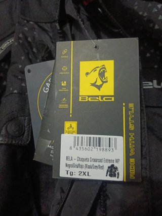 Chaqueta de Moto Bela Talla XXL