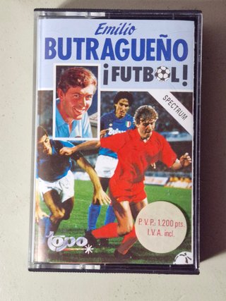 Juego Spectrum Emilio Butragueño ¡Fútbol!