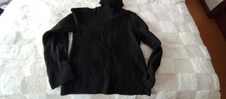 Jersey de lana negro Mango