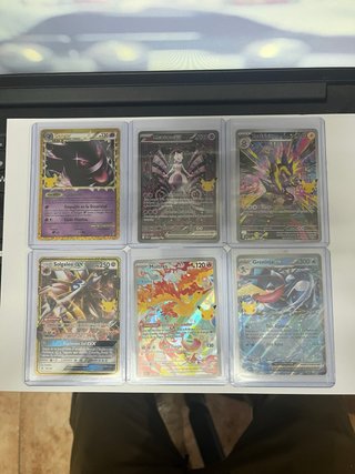 Lote Cartas Pokémon
