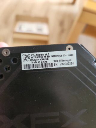Radeon RX590 fatboy 8Gb