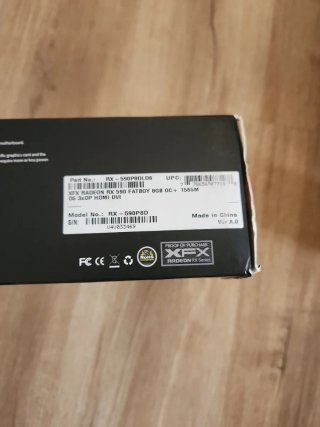 Radeon RX590 fatboy 8Gb