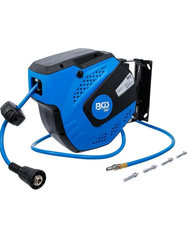 Enrollador Manguera Aire BGS Technic