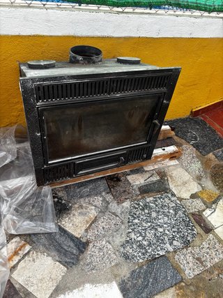 Chimenea hierro fundido insertable marca Hergom