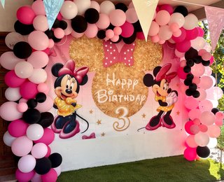 Decoración Cumpleaños Minnie Mouse