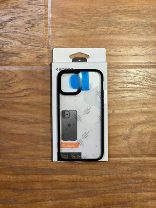 Funda iPhone 12 iPhone 12 Pro negra y transparente