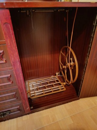 Máquina de Coser Singer Antigua
