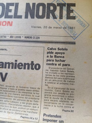 Lote de periódicos antiguos