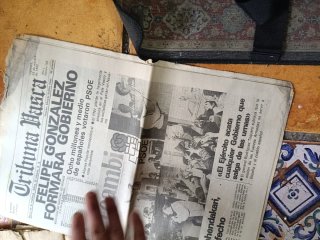 Lote de periódicos antiguos