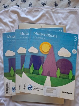 Matemáticas 1 trimestre Primaria 3