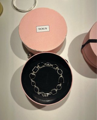 Pulsera Tous Ónix y Plata