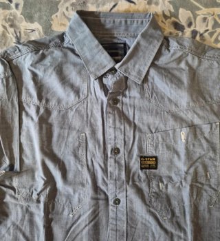 Camicia G-Star RAW uomo manica corta