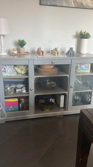 Aparador Liatorp Ikea Gris ( Descatalogado)