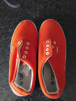 Zapatos Tinto Rojos Talla 39