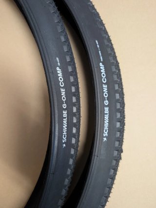 2 Cubiertas Schwalbe G-ONE Comp 622-50