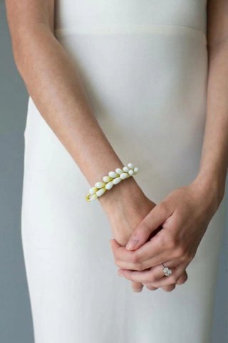 Novia Pulsera Azahar Artesanal
