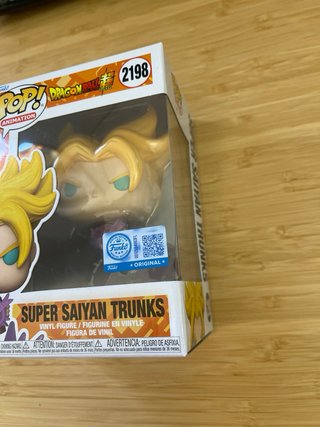 Funko Pop! Super Saiyan Trunks #2198 Dragon Ball