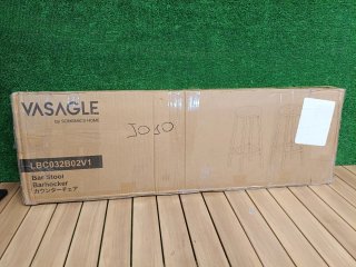 VASAGLE Sgabelli da Bar, 2 Grigio e Nero