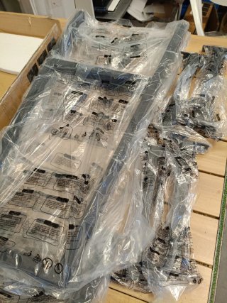 VASAGLE Sgabelli da Bar, 2 Grigio e Nero