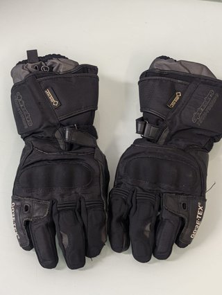 Guantes moto Alpinestars Gore-Tex invierno talla L