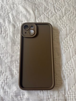 Funda iPhone 15 Plus marrón