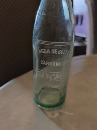 2 Botellas Vintage de Agua de Seltz