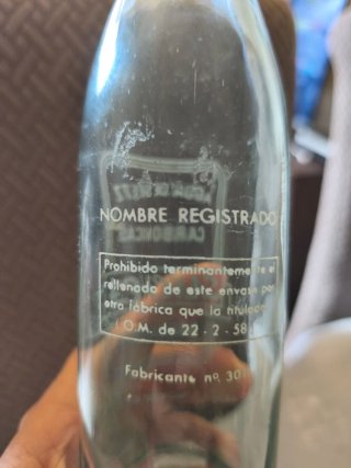 2 Botellas Vintage de Agua de Seltz