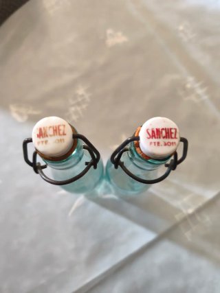 2 Botellas Vintage de Agua de Seltz