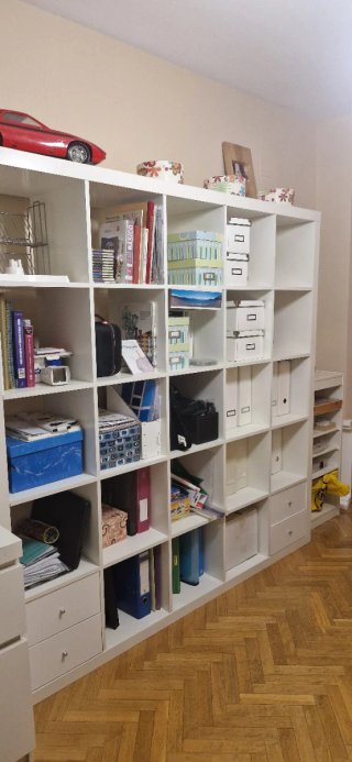 Estantería modular blanca