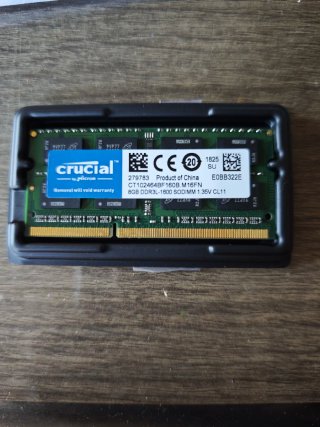 Crucial 8GB DDR3L-1600 SODIMM RAM