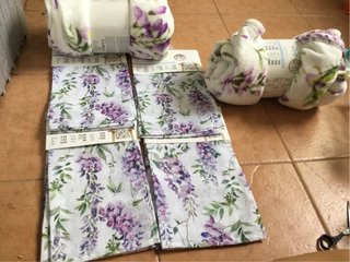 Set de 2 Mantas y 4 Caminos de mesa