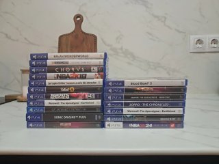 Pack juegos PS4 y 1 de PS5