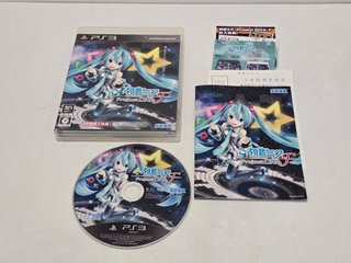 pack Hatsune Miku project diva f y f2 - Sony ps3