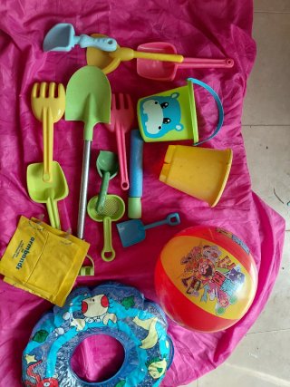 Lote de Juegos de Playa