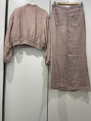 Conjunto Lino Zara Talla S