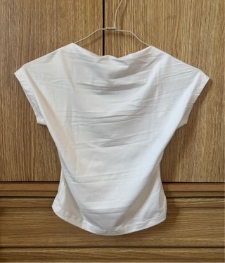 Top blanco Shein