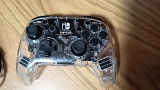 Mando Pro Controller Nintendo Switch Transparent