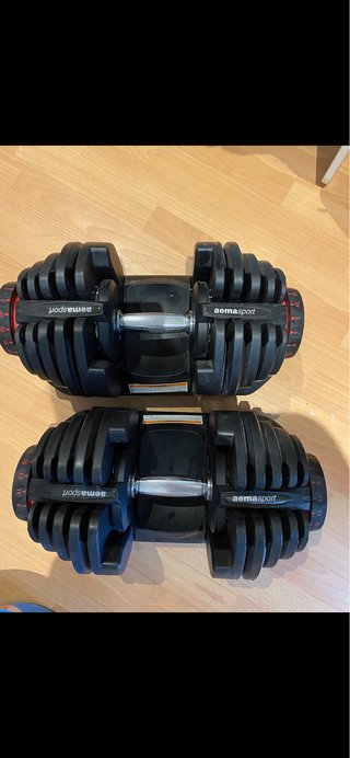 1 Mancuerna Regulable de 40kg(solo Madrid )
