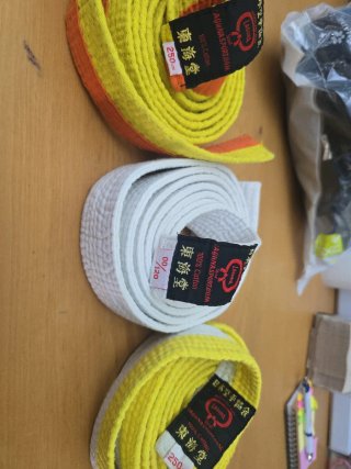 Set de 3 Cinturones de Karate Laguna