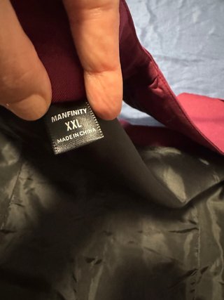 Chaleco Manfinity Morado Talla XXL