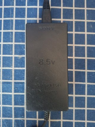 PS2 SLIM ORIGINAL CARGADOR ENCHUFE OFICIAL