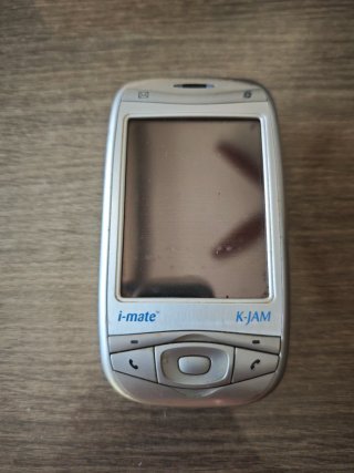 Cellulare i-mate K-JAM grigio/argento