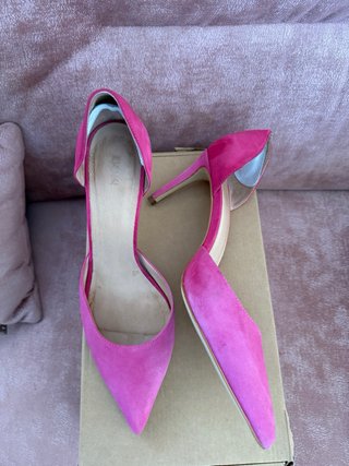 Zapatos de vestir rosas