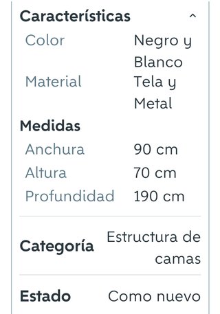 Cama Eléctrica Geriátrica Articulada