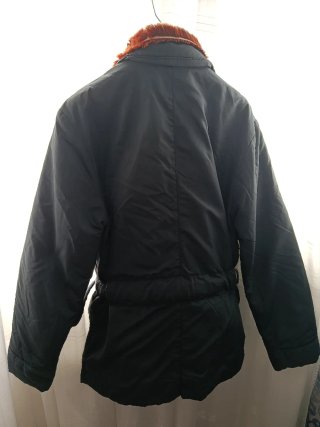 Chaqueta ETIEM azul y cuello pelo desmontable