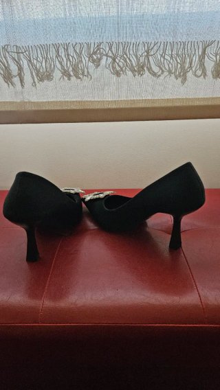 Zapatos de Tacón Negros
