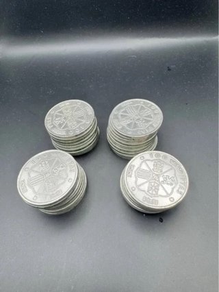 Lote de 38 Monedas de 100 Pesetas