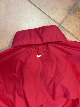 Chaqueta Cortavientos Nike Roja Vintage